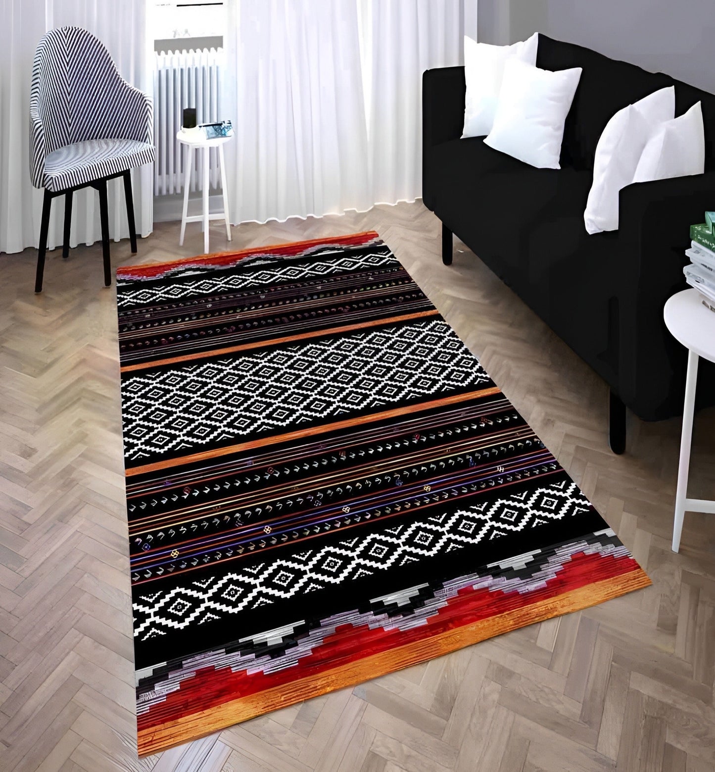 Anatolian Collection Modern style rug with colorful design | AN007